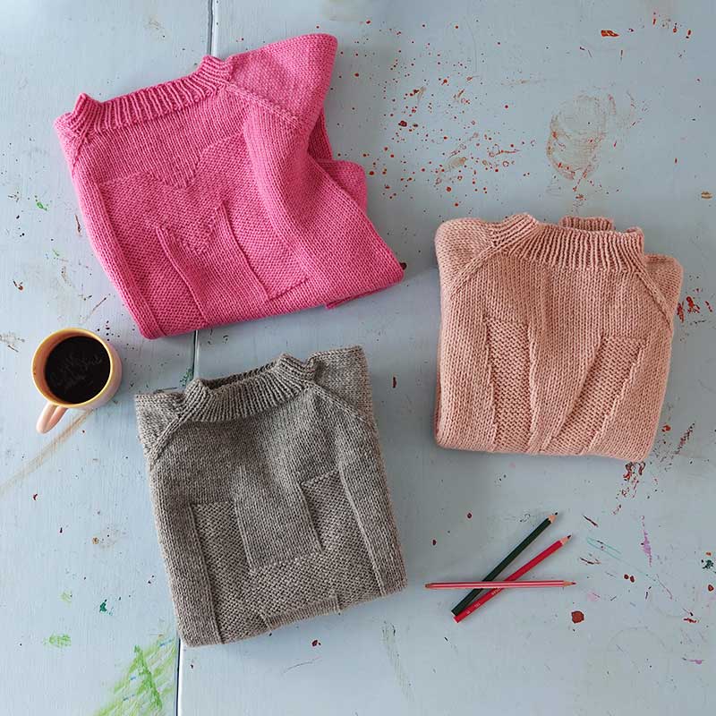 My Letter Sweater - Strikkeopskrift - Billede 2