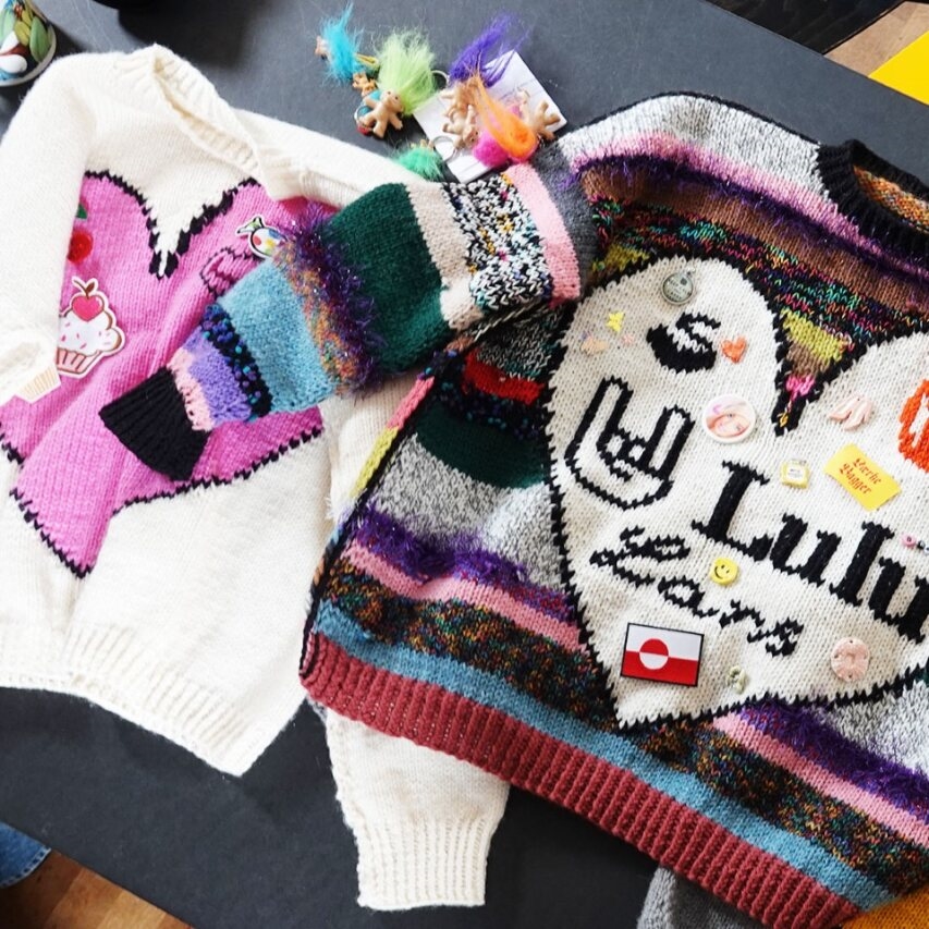 DEL DIT HJERTE SWEATER - STRIKKEOPSKRIFT - Billede 5