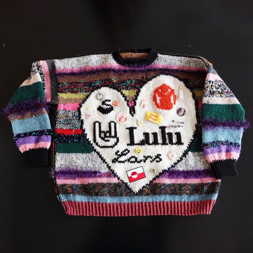 DEL DIT HJERTE SWEATER - STRIKKEOPSKRIFT - Billede 2